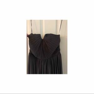 Sweetheart  top grey maxi